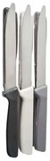 Μαχαίρια (Σετ 6Τμχ.) Με Πλαστική Λαβή 804160 21cm Multi Ankor Stainless Steel