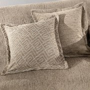 Διακοσμητική Μαξιλαροθήκη 2 Όψεων (45x45) Guy Laroche Central Taupe