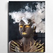 Πίνακας Γυάλινος 970GLS1553 70x100cm Multi Wallity Κάθετοι Glass