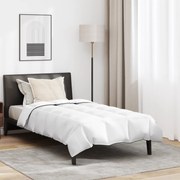 vidaXL Πάπλωμα με μαξιλάρι 2 pcs Λευκό 135 x 220 εκ. Πούπουλο