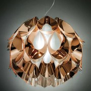 Φωτιστικό Οροφής Led Flora Medium Copper Slamp Αλουμίνιο,Πολυπροπυλένιο