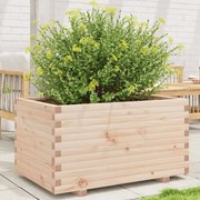 vidaXL Ζαρντινιέρα Κήπου 90x60x49,5 εκ από Μασίφ Ξύλο Πεύκου