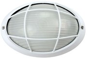 Φωτιστικό Τοίχου VK/01009/W 21,3x9,8x14,2cm E27 60W IP44 White VKLed