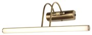 Απλίκα Τοίχου LED Step Dimmable Heronia Curve 01-0400 Gold Mat