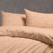 Σετ Σεντόνι Με Μαξιλαροθήκη Φανελένιο Ημίδιπλο Με Λάστιχο 120x200+30εκ. Hope Beige Winter Line Mini Melinen 20004036