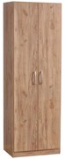 Ντουλάπα Δίφυλλη Jonar 60x42x180cm Oak Δίφυλλη