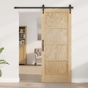 vidaXL Εσωτερική Πόρτα Καφέ 83 x 202 εκ. Κόντρα πλακέ