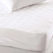 Επίστρωμα Καπιτονέ King Size 180x200+30 Με Λάστιχο &amp; Φούστα 130TC RYTHMOS 130 Λευκό