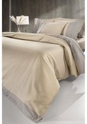 Σετ Σεντόνια Υπέρδιπλα Φανελένια 240x265 Verona Taupe 5206480672729