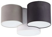 Φωτιστικό Οροφής - Πλαφονιέρα Mona 4183 3xΕ27 15W 54x30cm Multi TK Lighting