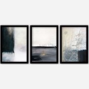 Κάδρα (Σετ 3Τμχ) 364LUL1403 35x45cm Multi Wallity Κάθετοι Πλαστικό,Mdf
