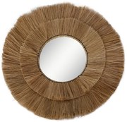 Intrahome Καθρέπτης Lopo intrahome φυσικό ψάθα Φ100x4εκ | SKU: INTRAPA-410111126