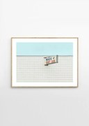 Πόστερ, O.Magic, Christina Kayser, (50x70 cm), Εκρού/Μπλέ, Sustainable Paper, THE POSTER CLUB