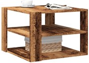 vidaXL Τραπεζάκι σαλονιού Παλιό ξύλο 58x58x40 cm Κατασκευασμένο ξύλο