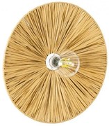 Boho Φωτιστικό Τοίχου - Απλίκα Μονόφωτο 02283 GloboStar 02283 Μπεζ