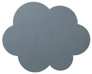 Παιδικό Σουπλά Cloud Mat Nupo / Ανακ. Δέρμα Μπλε 38x31  cm LIND DNA