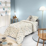 Παπλωματοθήκη Παιδική Enjoy (Σετ 2τμχ) Sky Saint Clair Single 165x225cm 100% Βαμβάκι