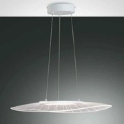 Φωτιστικό Οροφής Smart Vela 3625-40-102-01 59x43x200cm Dim Led 3400lm 24W White Fabas Luce