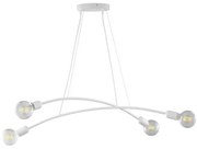 Κρεμαστό Φωτιστικό Οροφής τετράφωτο HELIX TK Lighting-2724-Μαύρο 2724