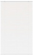 vidaXL Πλισέ περσίδα Λευκό 120x200 cm Πλάτος υφάσματος 119,4 cm