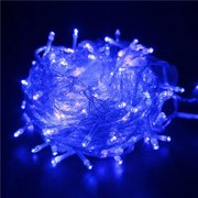 Χριστουγεννιάτικα λαμπάκια 100 LED  μπλέ φωτισμού  -  10 μέτρα