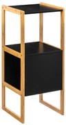 Ντουλάπι Μπάνιου Με Ράφι (33x33x80) F-V Natureo Black 174894B