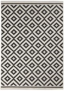 Χαλί Flox 721W White-Black Royal Carpet 140X200cm