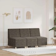 vidaXL Καθίσμα Σαλονιού 3 pcs Σκούρο Γκρι 55 x 74 x 82 εκ.