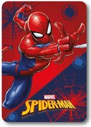 Κουβέρτα Κούνιας Fleece 100x140εκ. Marvel Spiderman 23 Red Digital Print DimCol