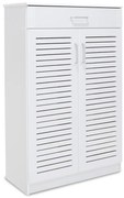 Intrahome Παπουτσοθήκη-ντουλάπι ELENA Intrahome 20 ζεύγων χρώμα λευκό 80x37x123εκ | SKU: INTRAPA-234111137