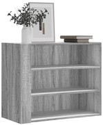 vidaXL Ντουλάπι Τοίχου Γκρι Sonoma 75x35x60 εκ. από Επεξεργασμένο Ξύλο