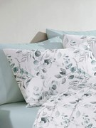 Μαξιλαροθήκη Menta Εμπριμέ 560 Grey 50x70