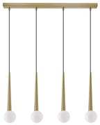 Φωτιστικό Οροφής - Ράγα 100-01392-09BR G9 85cm Oxidized Gold Luma