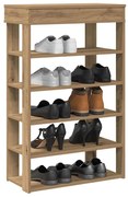 Ράφι παπουτσιών vidaXL Artisan Oak 60x30x98 cm Κατασκευασμένο ξύλο