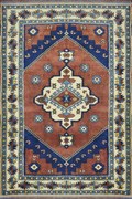 Χειροποίητο Χαλί Turkish Kazak Wool 240Χ169 240Χ169cm