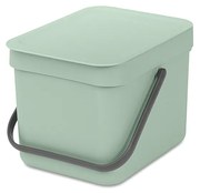 Brabantia 1005515 Κάδος απορριμμάτων Sort&amp;Go 6L, Jade Green