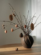 Βάζο Leda Κεραμικό Αντικέ Καφέ H15 Ø15cm Broste Copenhagen