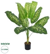 Artificial Garden CALATHEA PLANT 20940 Διακοσμητικό Φυτό Καλαθέα Φ80 x Υ90cm Globostar 20940