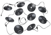Reality Lighting -RL CHAIN R74771932 Μαύρο Ματ (Black Mat) 3000K