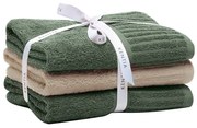 Πετσέτες Προσώπου (Σετ 3τμχ) Kentia Versus Vance 360gsm Πράσινο