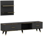 Σύνθεση Τηλεόρασης Aren 382NRC1126 180x35x43,6cm Anthracite