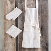 Σετ Κουζίνας Savoca (3τμχ) Ecru Ρυθμός 100% Cotton
