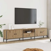 vidaXL Έπιπλο Τηλεόρασης με Συρτάρι Δρυς 200x25x44 εκ Επεξ. Ξύλο