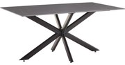 Intrahome Τραπέζι Bethan Intrahome sintered stone γκρι cement-μαύρο 180x90x75εκ | SKU: INTRAPA-212111195