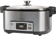 Ηλεκτρική Γάστρα με Χωρητικότητα 6lt 1350W Sencor SPR 5500SS Ασημί