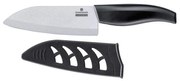 Μαχαίρι Santoku Ceraplus 73070255 14cm Silver-Black Zassenhaus Κεραμικό