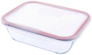 Γυάλινο Δοχείο Τροφίμων Cook & Click Pyrex με καπάκι, χωρητικότητα 0.8lt και διαστάσεις 20x15x9.5cm