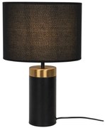 Φωτιστικό Επιτραπέζιο Luciano 4279000 Φ25x43cm 1xE27 40W Black-Gold Viokef