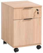 Συρταριέρα γραφείου σε χρώμα σονόμα 41x41x61 100-02334