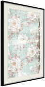 Αφίσα - Floral Muslin - 40x60 - Μαύρο - Με πασπαρτού